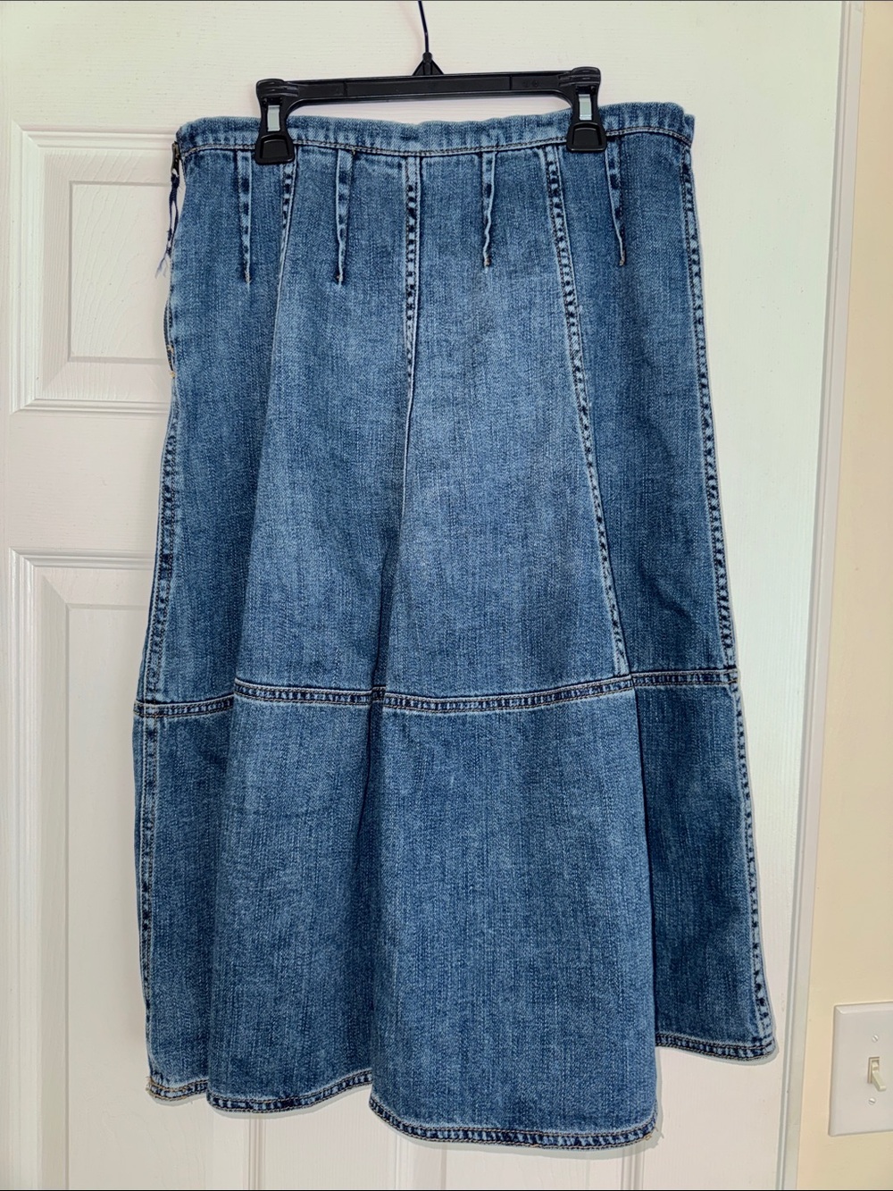 HOLDING HORSES Light Blue Denim Skirt